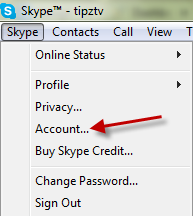 skype account