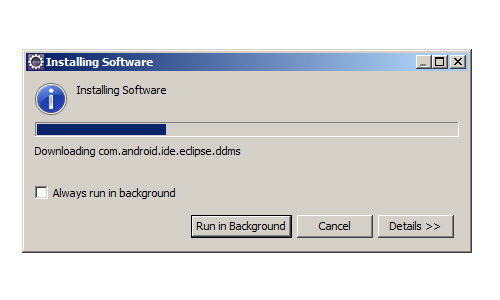 Eclipse IDE installing software