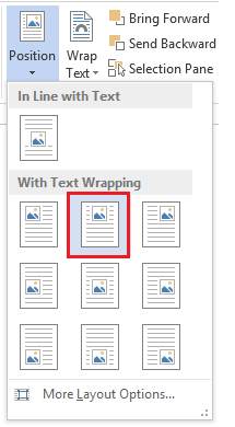 how to center text in word 13