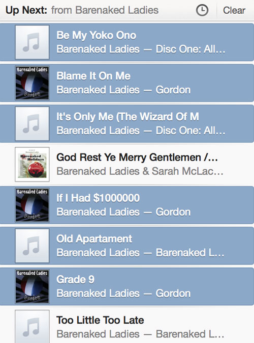 itunes choose ilibrary