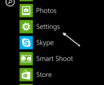 windows phone 8 settings