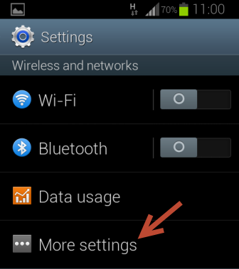 android settings wireless and networks