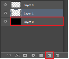 create a new layer above the starfield