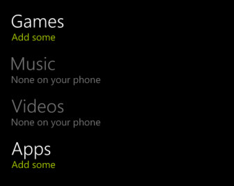 windows phone 8 add game music video app kid's corner