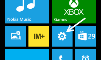 windows phone 8 settings
