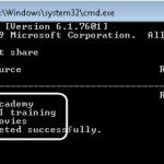 How to find out Shared folders on Windows – Command line net share