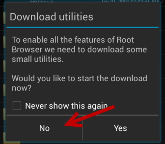 download root browser utilities