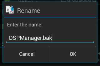 rename android system app