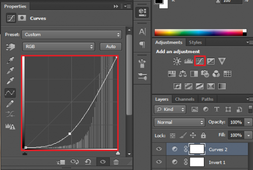 Add a new curves layer and play around with it