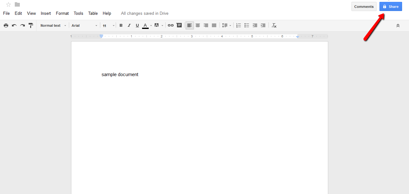 Share or Restrict Files Using Google Docs