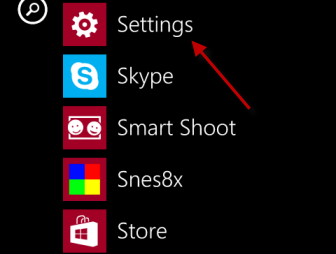 windows phone 8 settings