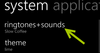 windows phone 8 ringtones sounds