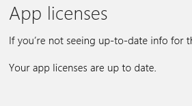 windows 8 sync license success