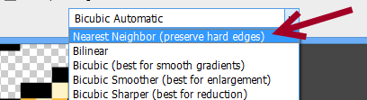 photoshop nearest neighbor