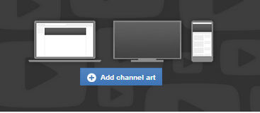 add YouTube channel art