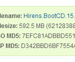 Download Hiren’s BootCD
