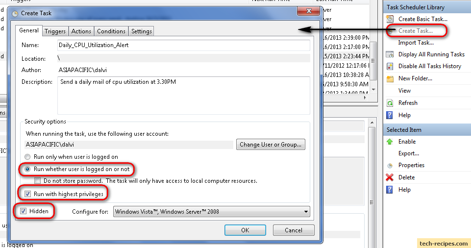 Schedule a C# Program Using Windows Task Scheduler
