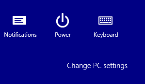 windows 8.1 change pc settings