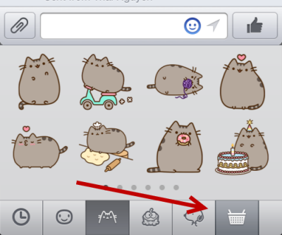 Facebook Sticker Shop