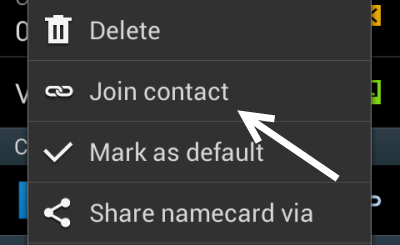 samsung android join contact