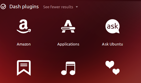 Ubuntu Dash Plugins