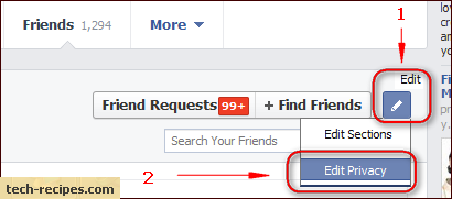 Facebook: How to Hide Your Friends List