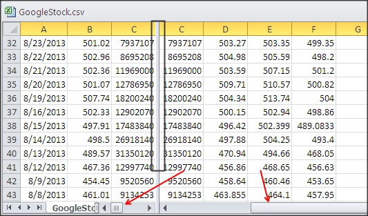 excel view side by side