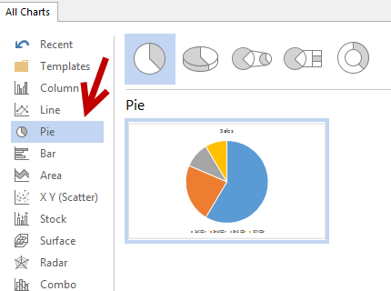 Pie Chart In Word