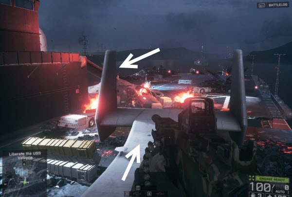 Dog Tag: Rebel location in final mission BattleField 4