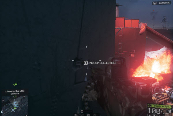 Dog Tag: Rebel location in final mission BattleField 4