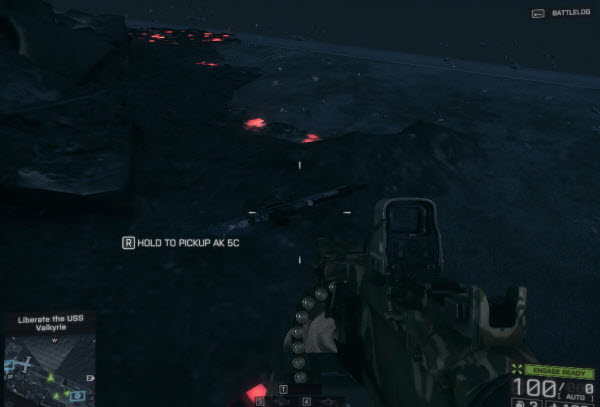 Weapon: AK - 5C location in final mission BattleField 4