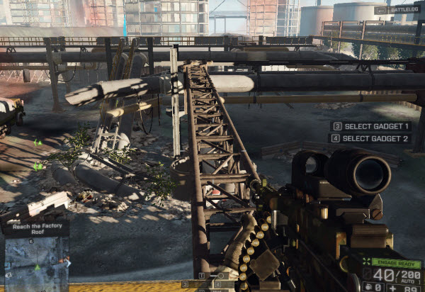 Weapon CBJ - MS location in mission 1 BattleField 4