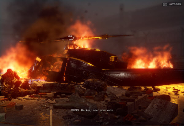 Dog Tag: Sergeant Dunn location in mission 1 BattleField 4