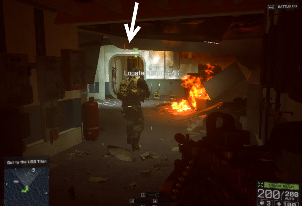 Weapon P90 location in mission 3 BattleField 4