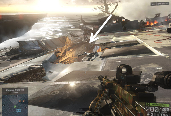 Weapon: U100-MK5 location in mission 3 BattleField 4