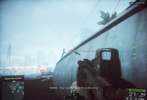 Dog Tag: Horizontal Rain location in mission 4 BattleField 4