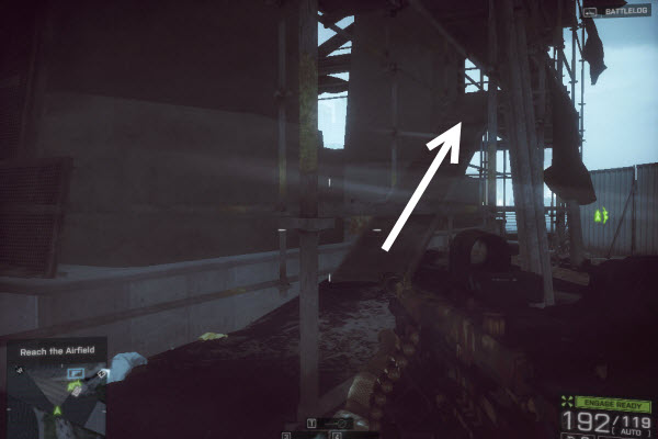 Weapon SCARH - SV location in mission 4 BattleField 4