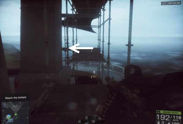 Weapon SCARH - SV location in mission 4 BattleField 4