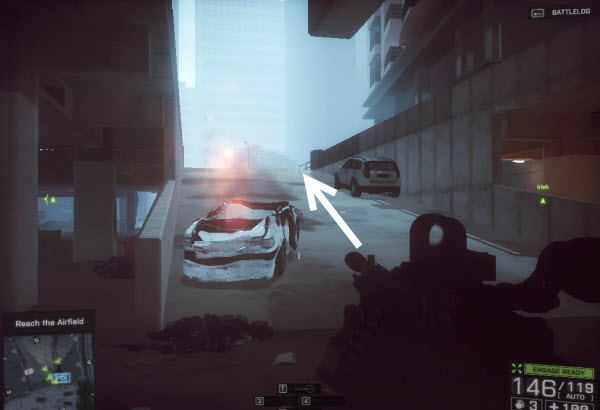 Weapon M240B location in mission 4 BattleField 4