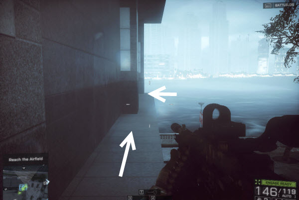 Weapon M240B location in mission 4 BattleField 4