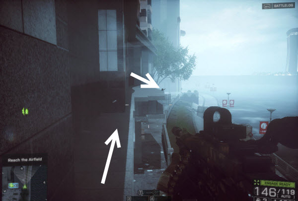 Weapon M240B location in mission 4 BattleField 4