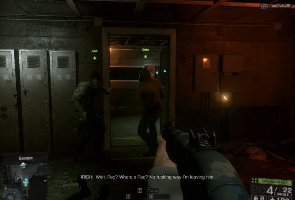 Dog Tag: Cage Fighter location in mission 5 BattleField 4