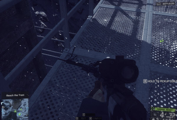 Weapon 338-Recon location in mission 5 BattleField 4