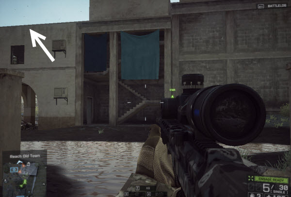 Weapon EAK - 971 location in mission 6 BattleField 4