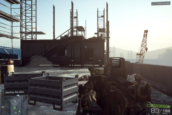 Dog Tag: Upstream Swimmer location in mission 6 BattleField 4