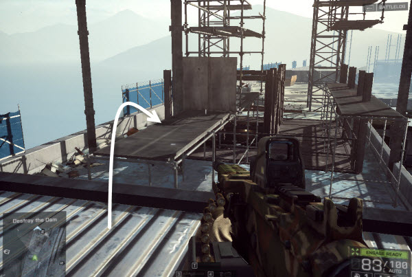 Dog Tag: Upstream Swimmer location in mission 6 BattleField 4