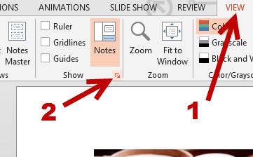 Go to PowerPoint -> View -> Show