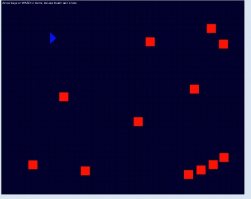 construct 2 top down shooter template