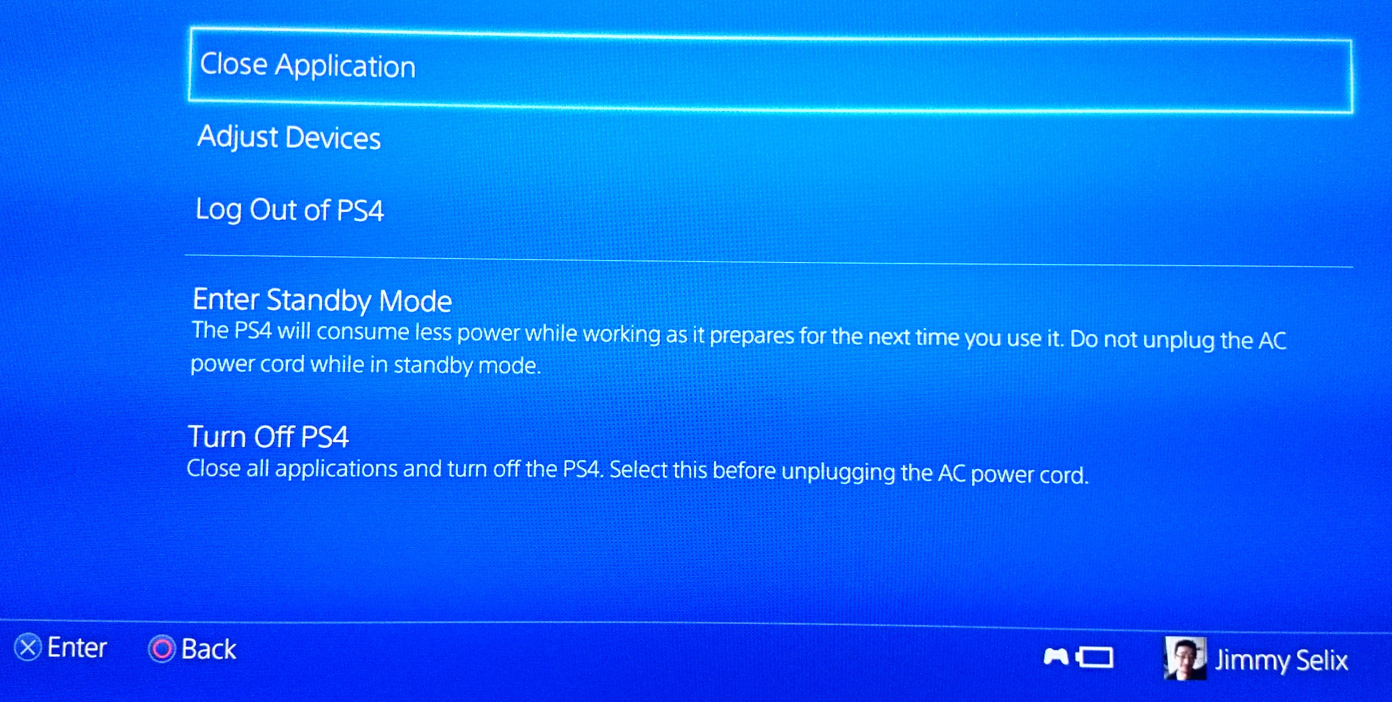 no sound output ps4