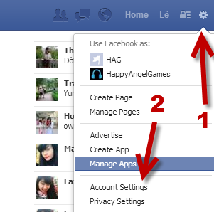 Facebook Account Settings